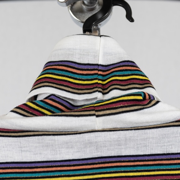 Helen Sue turtleneck striped sweater size L - Picture 8 of 10